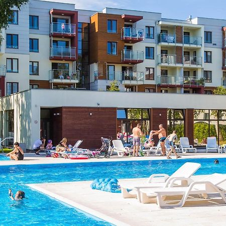 Apartament Pomaranczowy Z Basenem,Sauna-Blisko Morza. Kolobrzeg Luaran gambar