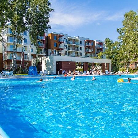 Apartament Pomaranczowy Z Basenem,Sauna-Blisko Morza. Kolobrzeg Luaran gambar
