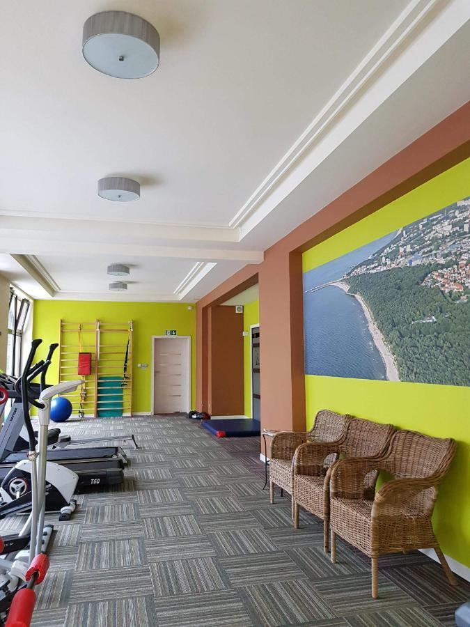 Apartament Pomaranczowy Z Basenem,Sauna-Blisko Morza. Kolobrzeg Luaran gambar